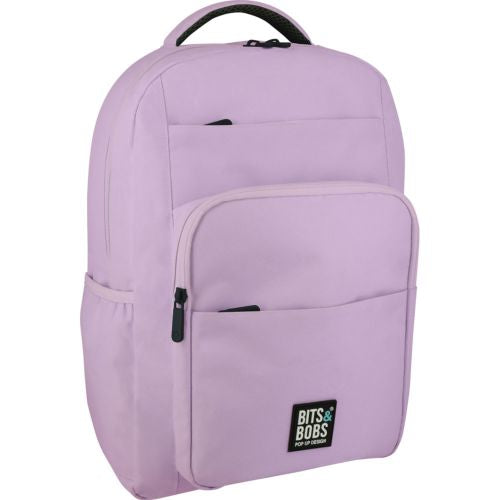 MOCHILA TIDY BAG BITS &.BOBS LAVANDA SOFT 44X32X17 CM