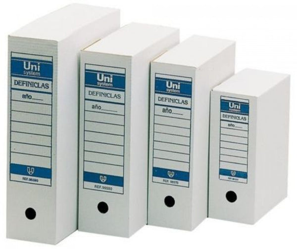 C/50 archivador definitivo fº definiclas unipapel
