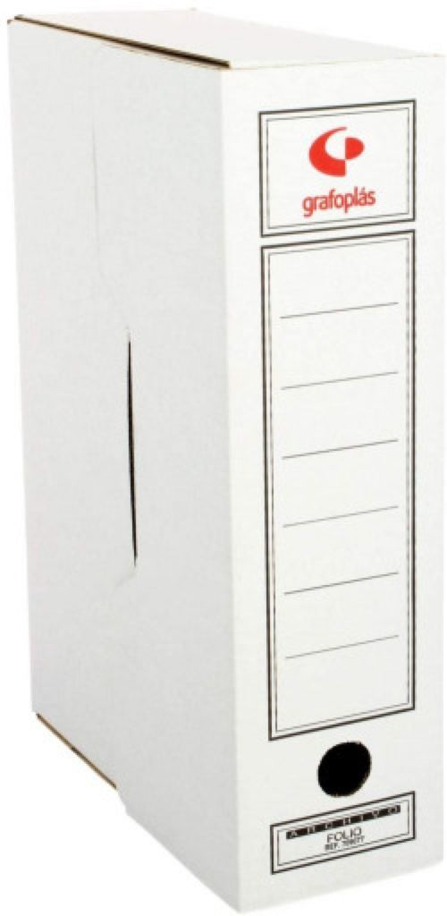 C/50 ARCHIVADOR DEFINITIVO CARTON DOBLE Fº 367X253X200MM