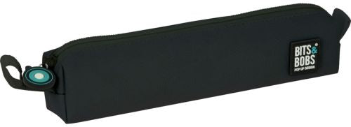 PORTATODO SIMPLE CUADRADO BITS &.BOBS NEGRO 22X4X4 CM.