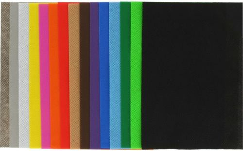 Rollo de tela no tejido 0,8x3m negro fixo kids