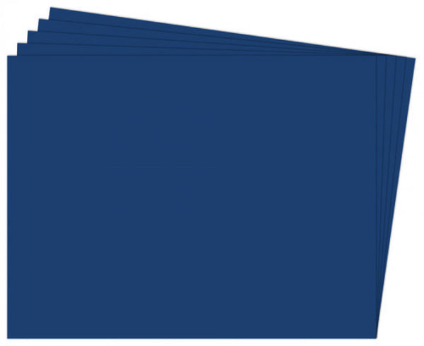 PAQ/25 CARTULINA FIXO 50X65 180G. AZUL MARINO