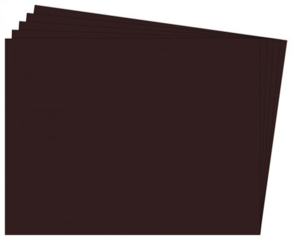 PAQ/25 CARTULINA FIXO 50X65 180G. MARRON CHOCOLATE