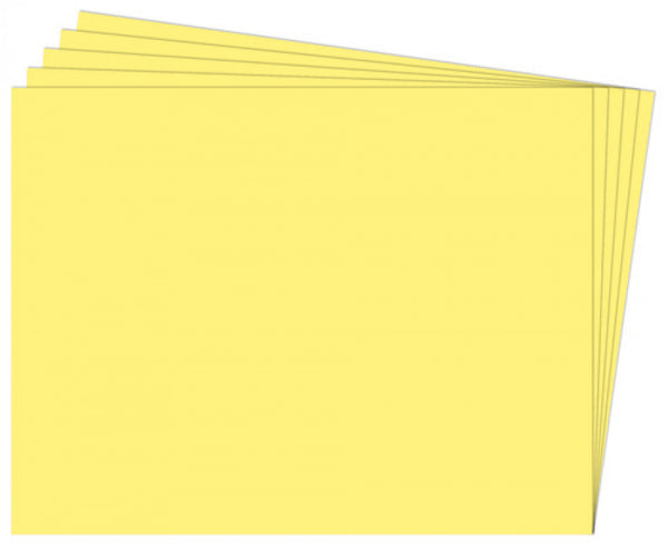 PAQ/25 CARTULINA FIXO 50X65 180G. AMARILLO LIMON