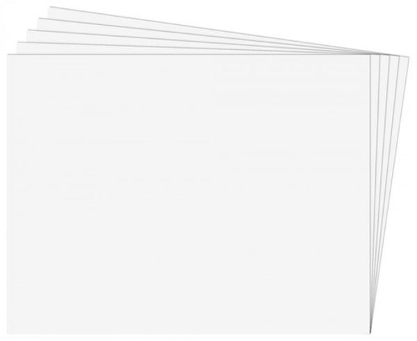 PAQ/25 CARTULINA FIXO 50X65 180G. BLANCO