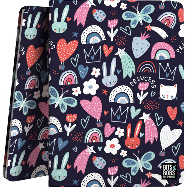 CARPETA 30F PP A4 B&.B PRINCESS 23,1x31,3x1cm