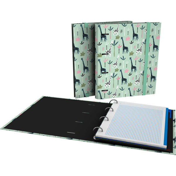 CARPEBOOK 4D35 A4 B&.B JUNGLE 28x32x4cm