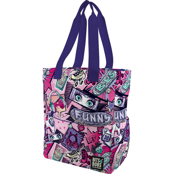 BOLSA TOTE BAG B&.B MANGA 31x37,5x14cm