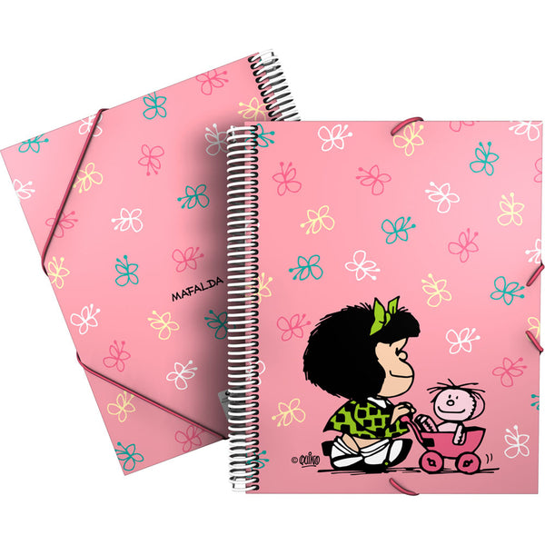 CARPETA FUNDAS MAXIPLAS PP 30F MAFALDA BABY CART 20,4x30,7x1,6cm