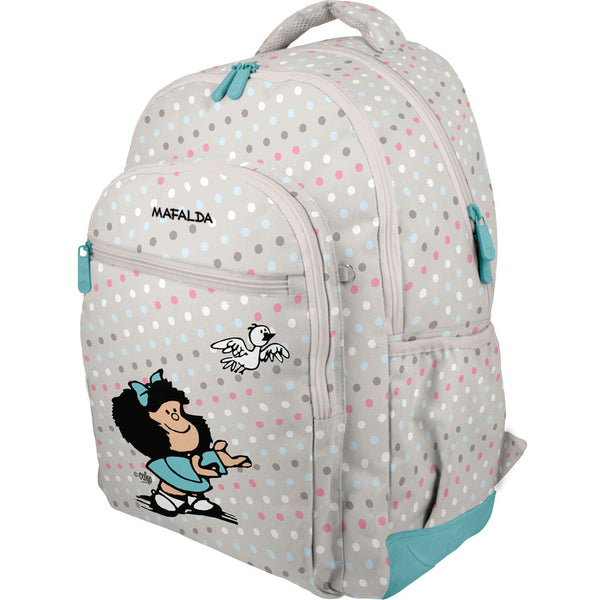 MOCHILA RUBBER MAFALDA BIRD 33x46x22,5cm