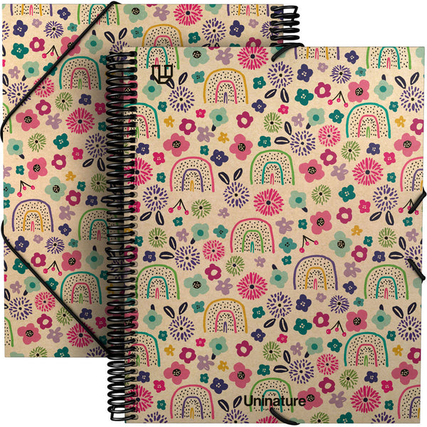 CARPETA FUNDAS MAXIPLAS FOR 40F A4 UNINA HAWAI 20,4x30,7x1,6cm