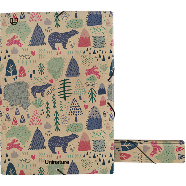 CARPETA ECOPROJ GOM.5CM UNI ALASKA 25x35x5cm