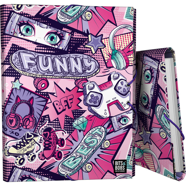 CARPETA 3 SOLAPAS FOR. B&.B MANGA 25,7x34,8x2cm