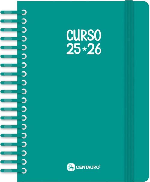 PACK 5 AGENDAS ESCOLARES PP 25/26 A6 DP COLORES SURTIDOS