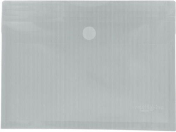 Paq/5 carpeta sobre fº tranparente con fuelle velcro pp multiline