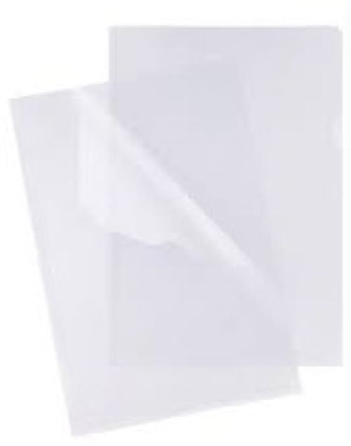 C/100 fundas dossier uñero liso a4 polipropileno transparente