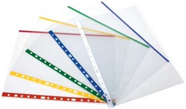 BOLSA 25 FUNDAS Fº MULTITALADRO PP CON INDICADOR COLOR SURT