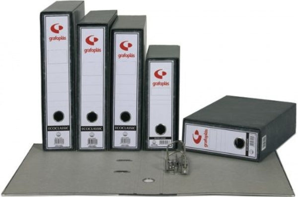 C/24 archivador de palanca 4º natural carton s/rado