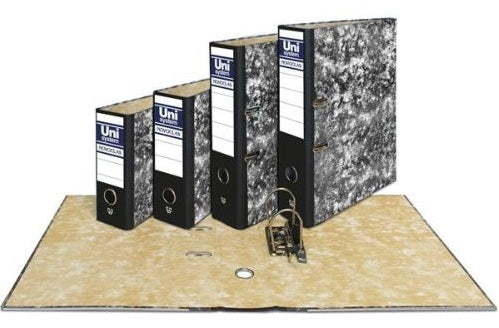 C/12 ARCHIVADOR DE PALANCA 1/4 NOVOCLAS COLOR NEGRO