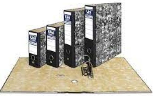 C/12 CAJA ARCHIVADOR DE PALANCA 1/4 NOVOCLAS NEGRO