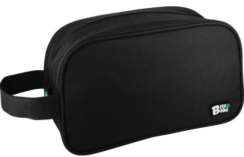 PORTATODO CUADRADO BITS &.BOBS NEGRO 28X18X10 CM