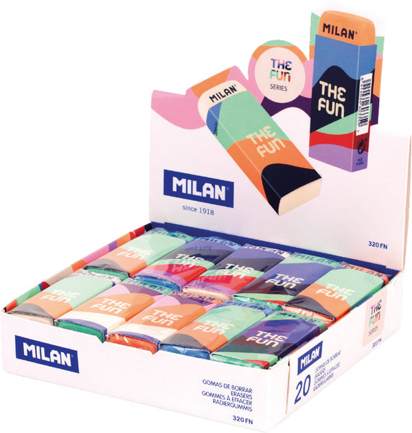 C/20 GOMAS MILAN FUN CON FUNDA MIGA DE PAN FLEXIBLE SURTIDO