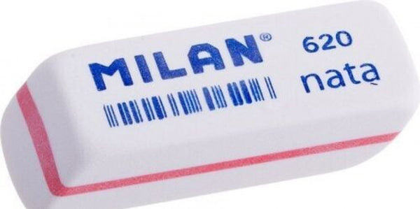 C/20 GOMAS DE BORRAR NATA 620 BISELADAS PEQUEÑAS MILAN