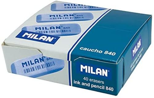 C/40 gomas milan 840 caucho para tinta y lapiz