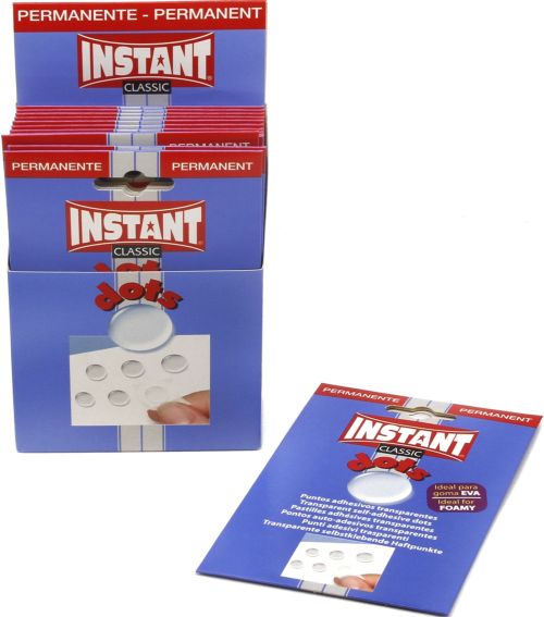 CAJA PUNTOS ADHESIVOS GOMA EVA PERMANENTES