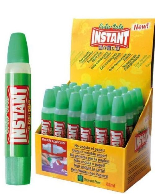 Exp 24 cola liquida transparente 35ml con doble aplicador sin disolventes