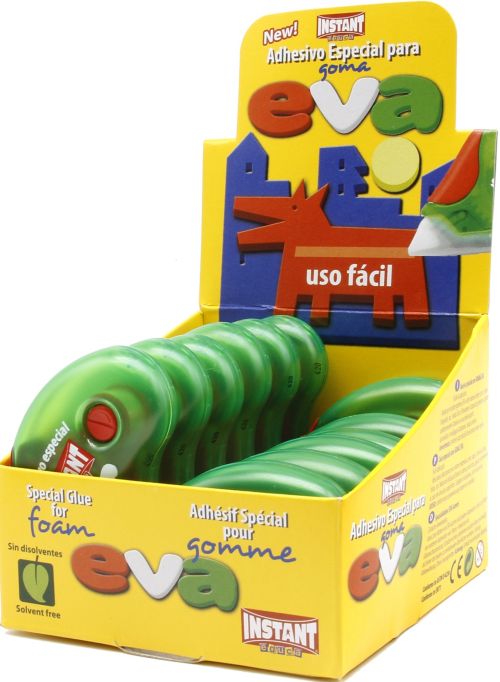 Exp 12 pegamento en cinta 8mmx7m epecial goma eva