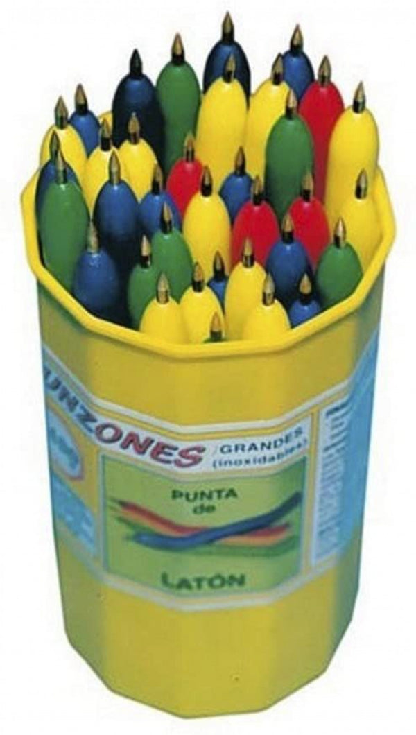 BOTE 75 PUNZON GRANDE PICADO PUNTA FINA