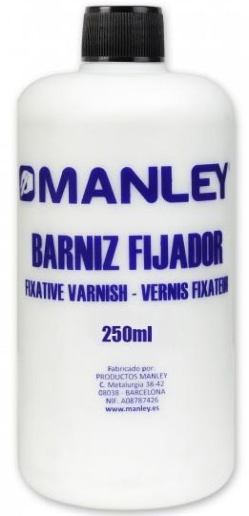 Barniz fijador brillante Manley 250ml