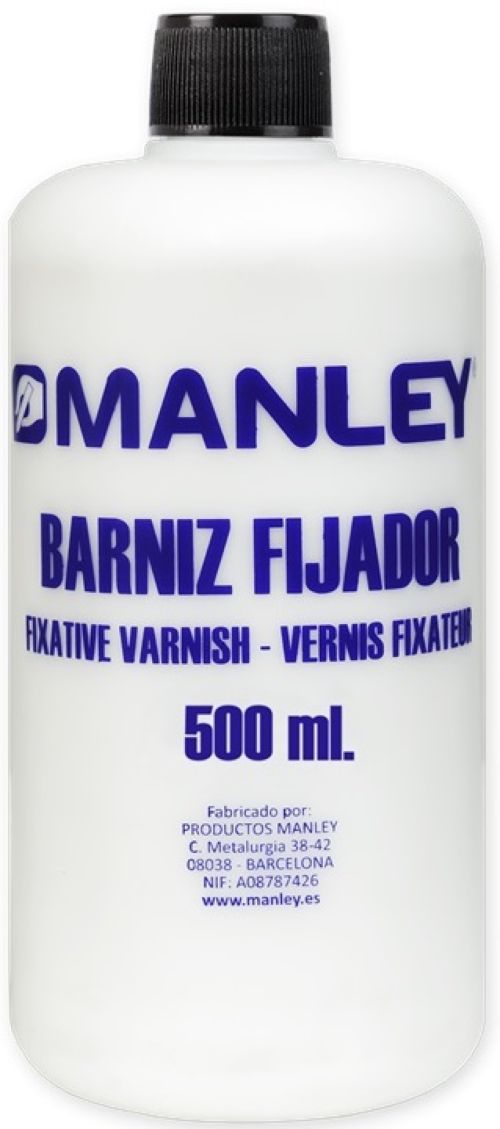 Barniz fijador brillante manley 500ml