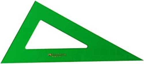 CARTABON SERIE TECNICA 25CM METACRILATO VERDE SIN GRADUAR