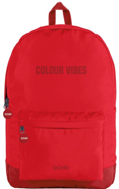 MOCHILA ROJA COLOUR VIBES 290X400X120MM