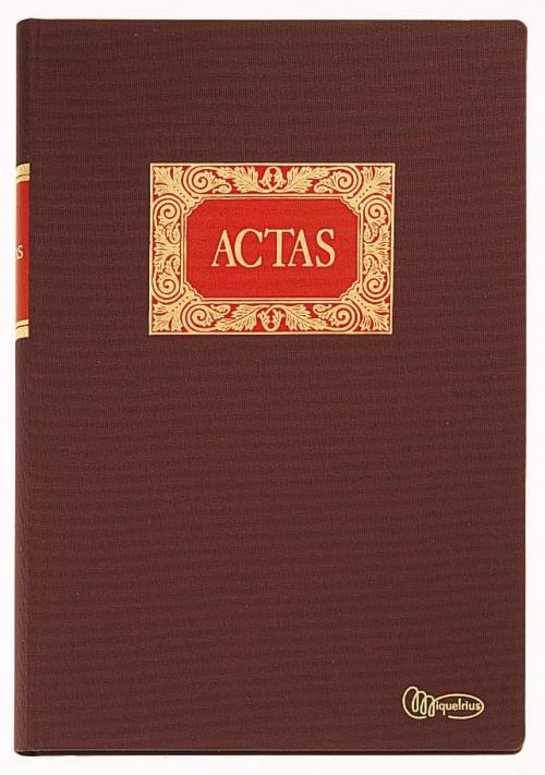 Libro de actas Fº 50