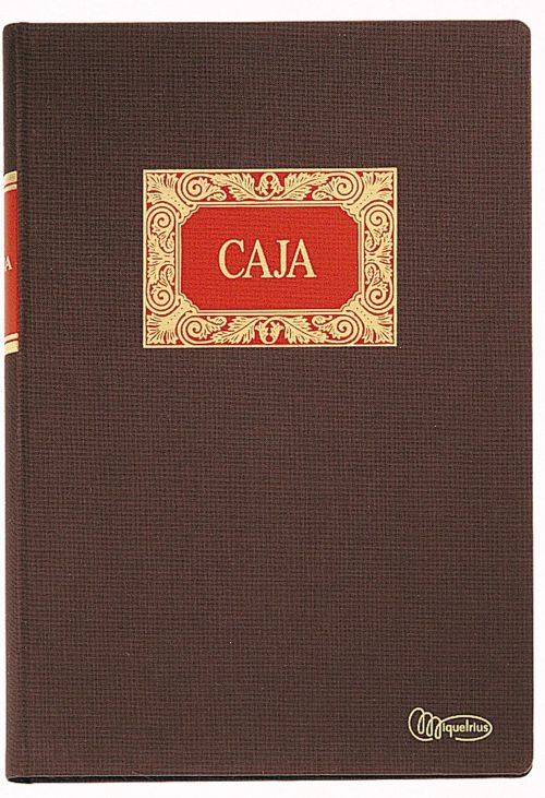 Libro caja entrada/salida fº 100 hojas