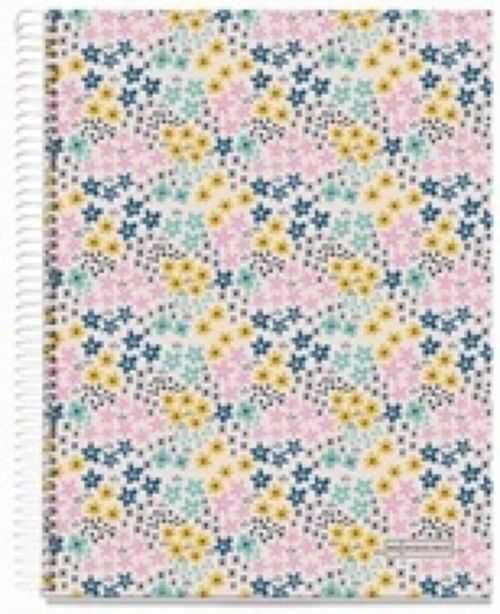 NOTEBOOK4 A4 120H HORIZONTAL 70G HAPPY FLOWER
