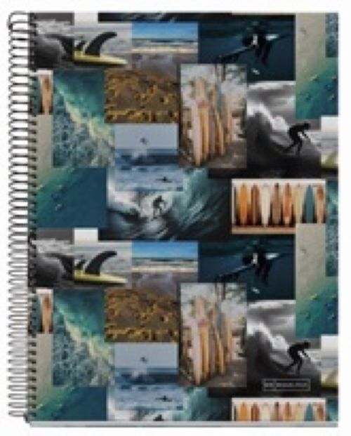 NOTEBOOK4 A4 120H CUADRICULA 5X5 70G SURFIN