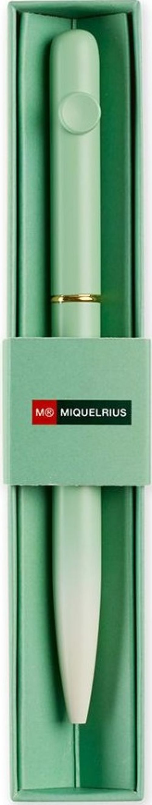 Bolígrafo degradado color verde