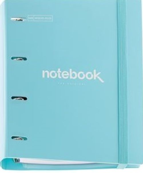 Carpebloc a4 4 anillas 35mm polyfoam color azul cielo emotions