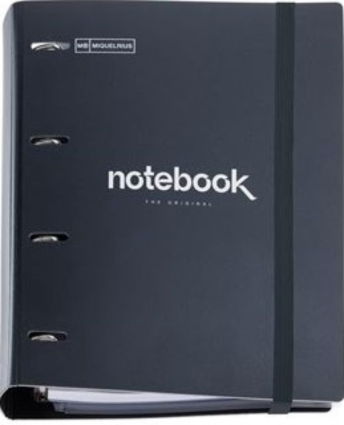 Carpebloc a4 4 anillas 35mm polyfoam color negro emotions