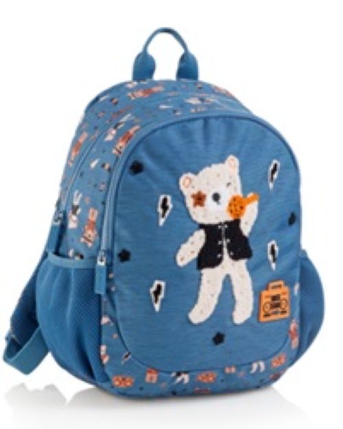 MOCHILA DOBLE RECICLADA ROCK STAR 7L