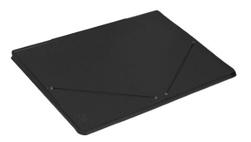 Carpetas dibujo a3 carton gomas y solapas negro carchivo