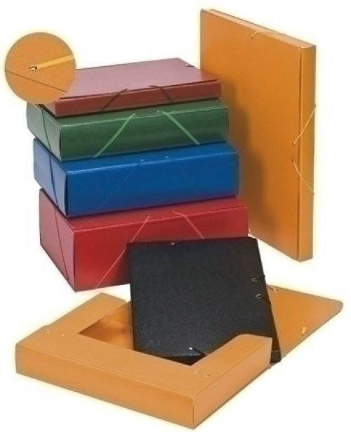 CARPETA PROYECTOS CARTON FORRADO L.7 CM MARRON