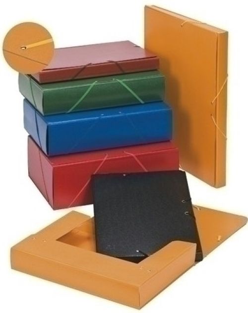 CARPETA PROYECTOS CARTON FORRADO L.7 CM AMARILLO