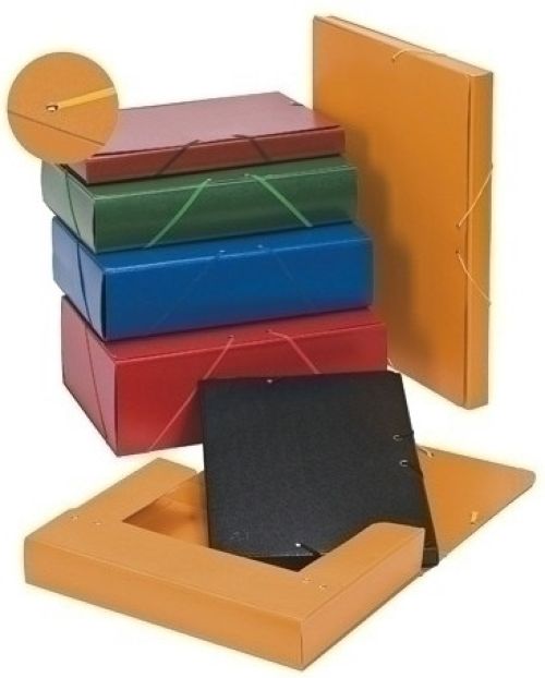 CARPETA PROYECTOS CARTON FORRADO L.7 CM ROJO