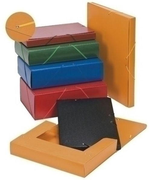 CARPETA PROYECTOS CARTON FORRADO L.7 CM NEGRO