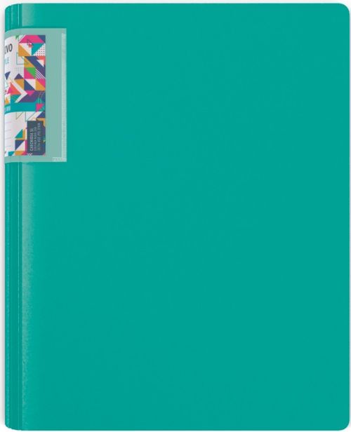 CARPETA A4 4 ANILLAS 25MM FOAM STYLE VERDE